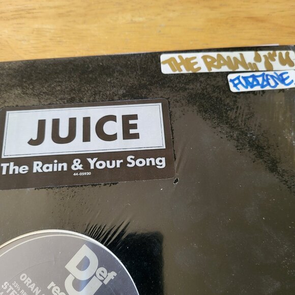 Oran Juice Jones The Rain Your Song 12" Vinyl Single R&B 1986 Def Jam Record LPB - Picture 2 of 9